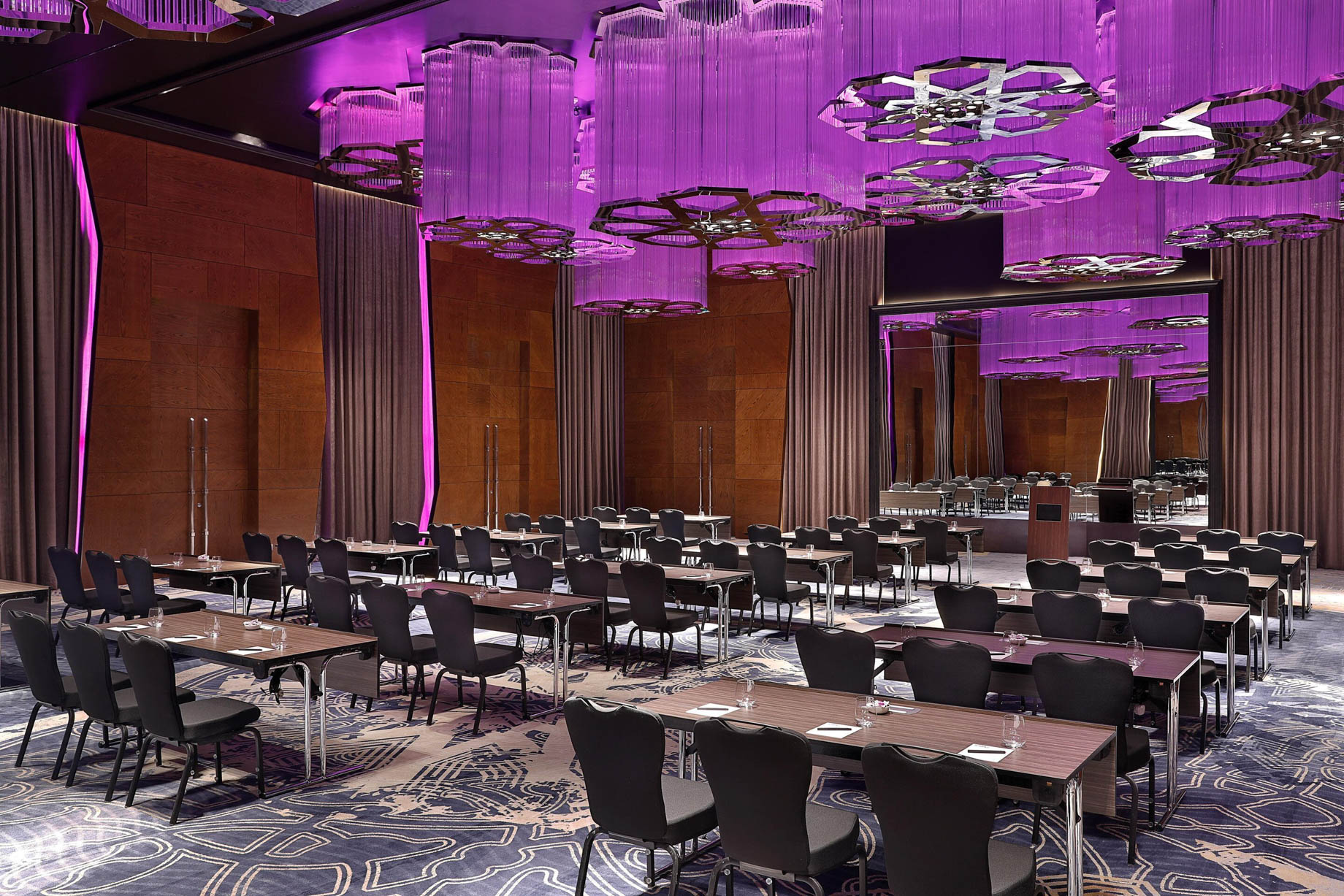 W Muscat Resort - Muscat, Oman - Great Room Classroom Setup