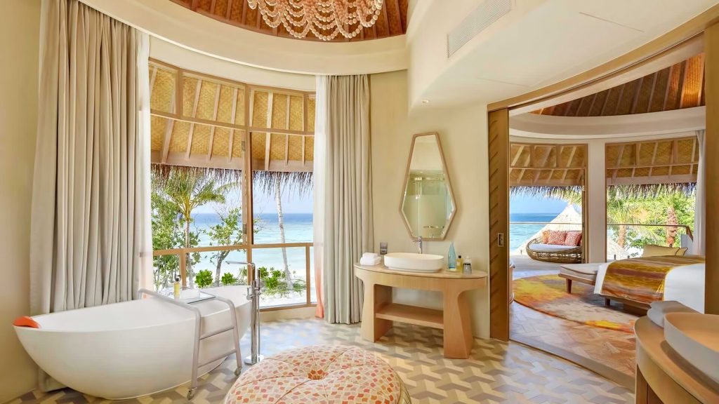 The Nautilus Maldives Resort - Thiladhoo Island, Maldives - Beach Residence Master Bathroom