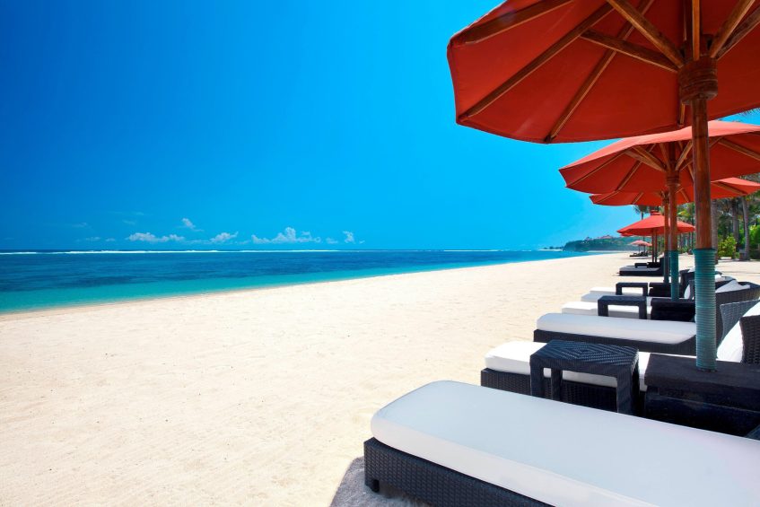 The St. Regis Bali Resort - Bali, Indonesia - Private White Sand Beach