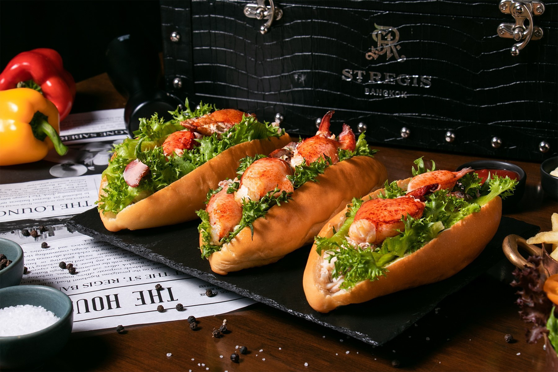 The St. Regis Bangkok Hotel – Bangkok, Thailand – Gourmet Seafood Sandwiches
