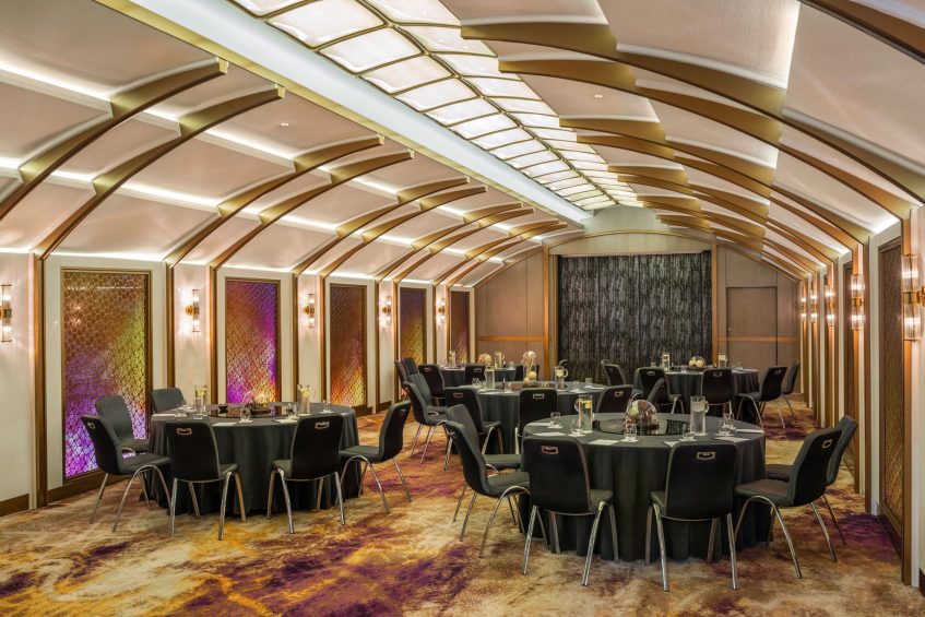 W Bangkok Hotel - Bangkok, Thailand - The Loft Banquet Setup