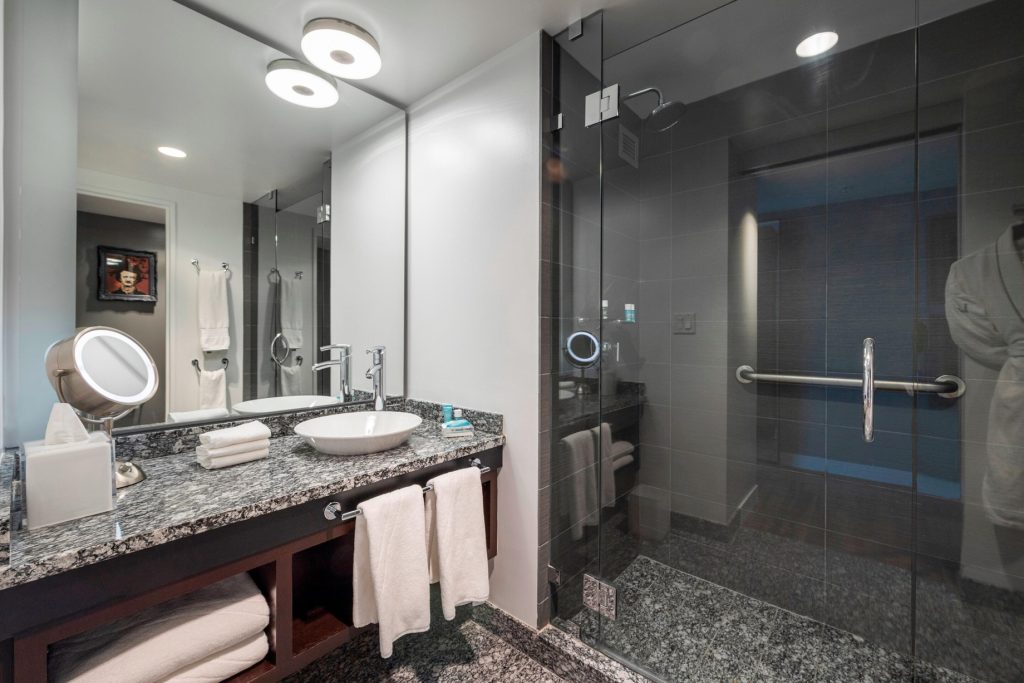 W Boston Hotel - Boston, MA, USA - Spectacular Guest Room Bathroom Vanity