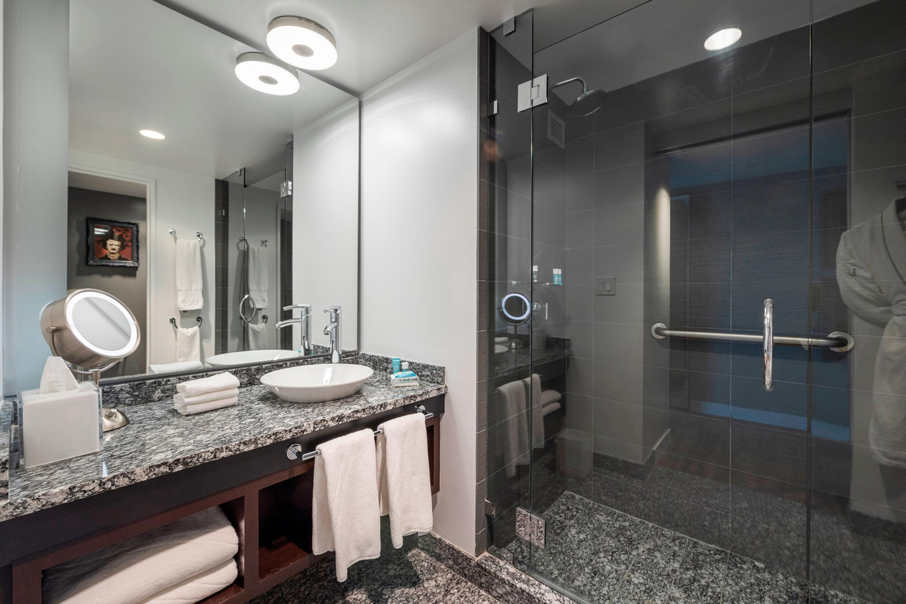 W Boston Hotel – Boston, MA, USA – Spectacular Guest Room Bathroom Vanity