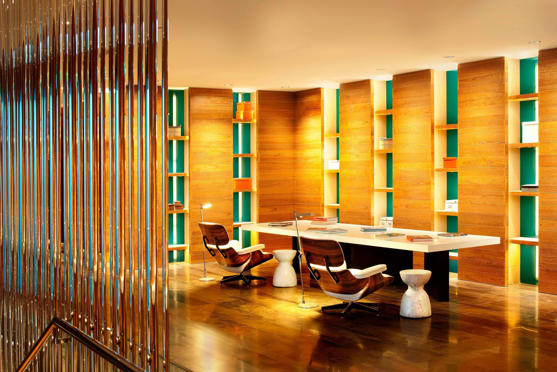 W Taipei Hotel – Taipei, Taiwan – Library Corner Room