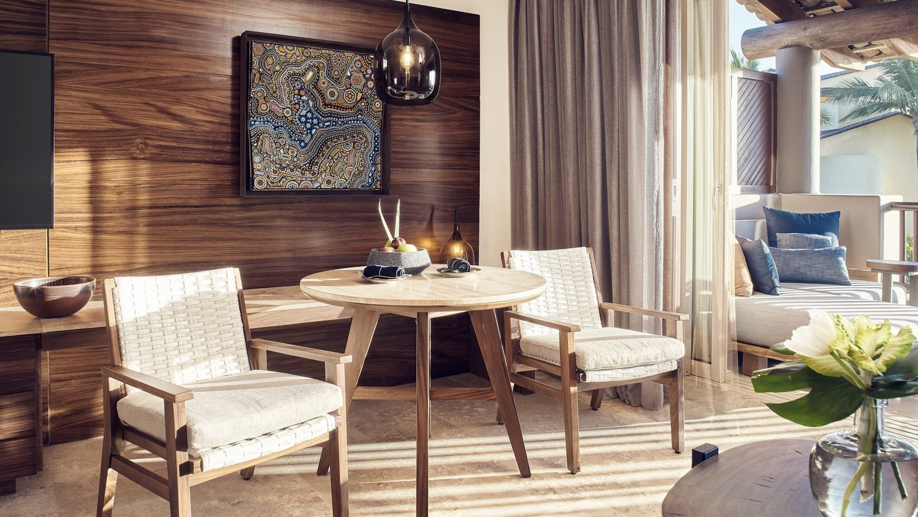 Four Seasons Resort Punta Mita - Nayarit, Mexico - Garden Casita Sitting Area