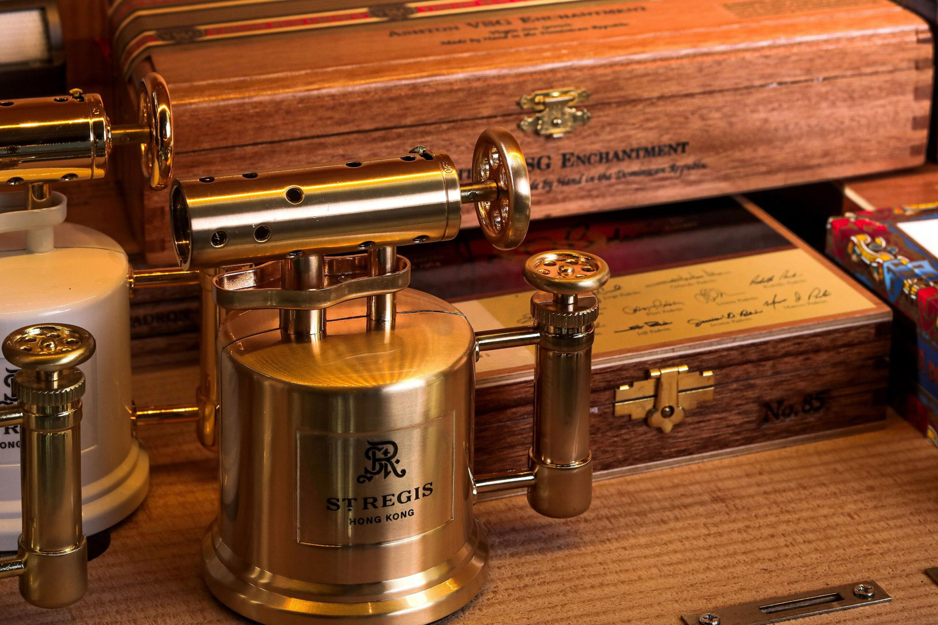 The St. Regis Hong Kong Hotel – Wan Chai, Hong Kong – The St. Regis Bar Signature Cigar Collection