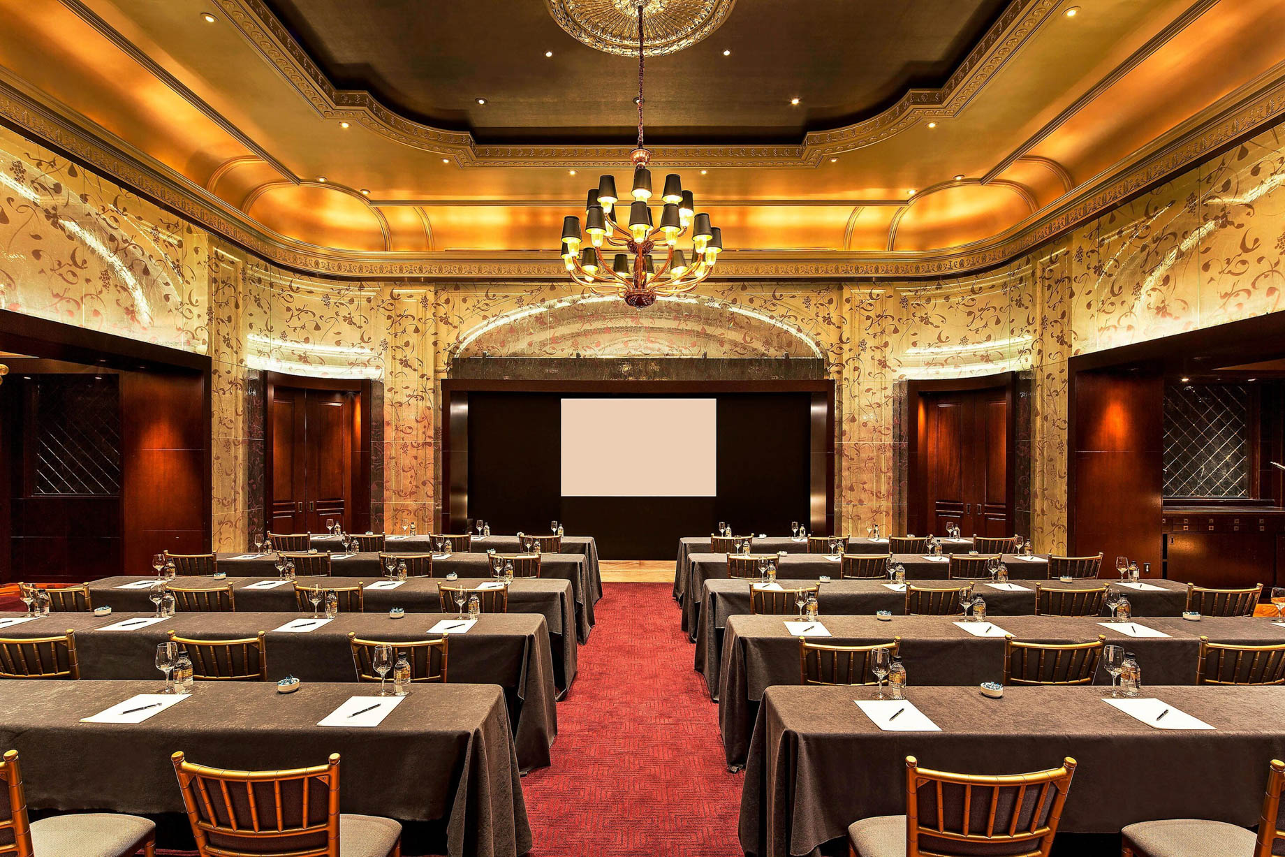 The St. Regis New York Hotel – New York, NY, USA – The Vault Classroom Setup