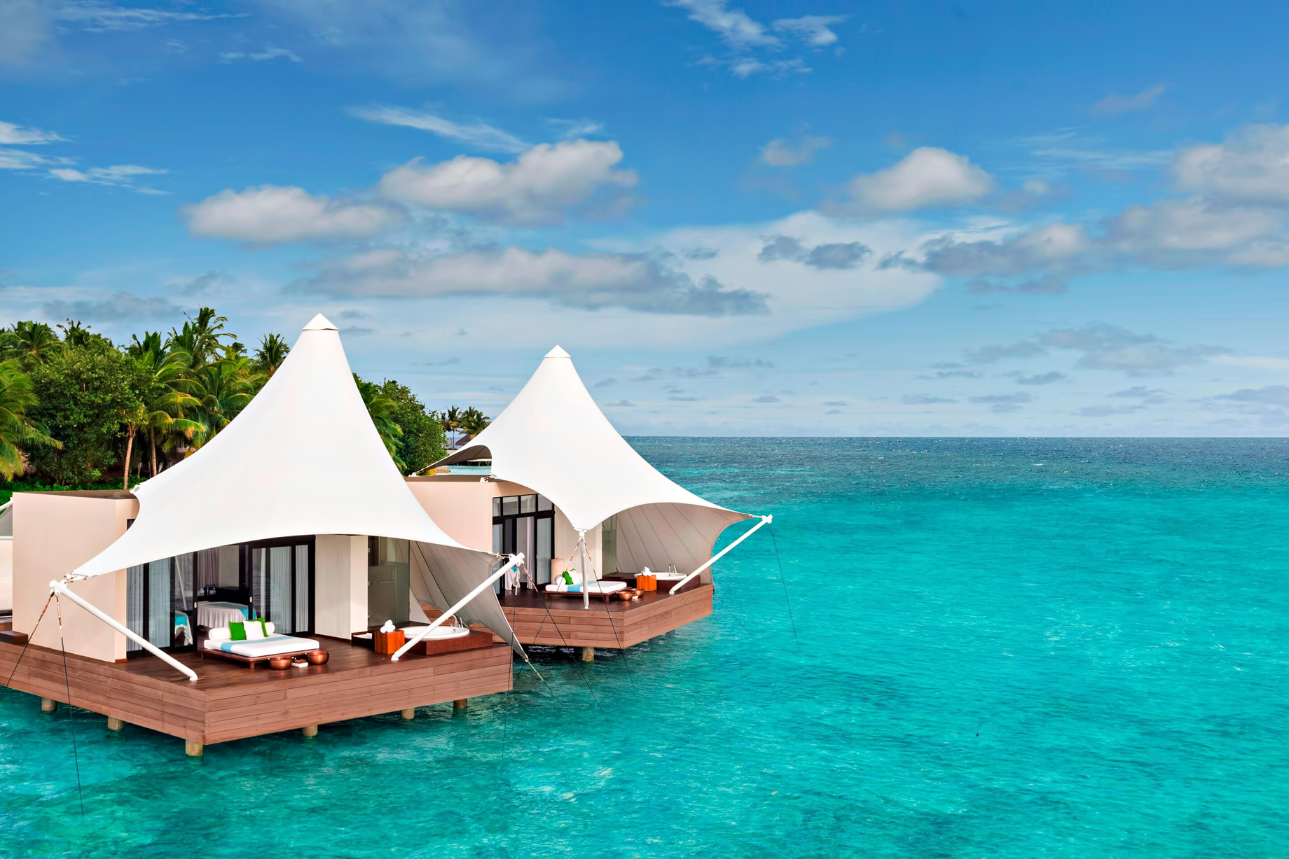081 – W Maldives Resort – Fesdu Island, Maldives – AWAY Spa Overwater Treatment Rooms