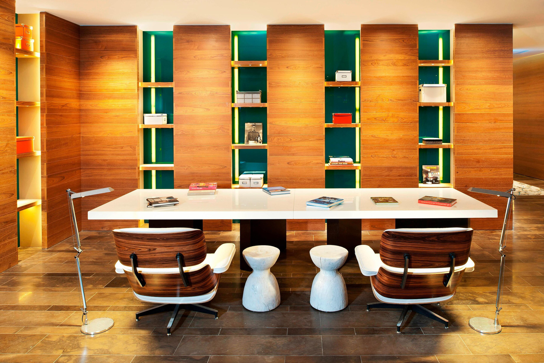 W Taipei Hotel - Taipei, Taiwan - Reading Corner