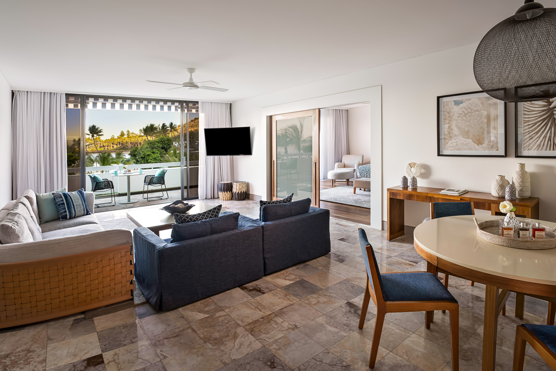 InterContinental Hayman Island Resort – Whitsunday Islands, Australia – Lagoon Suite Lounge Area