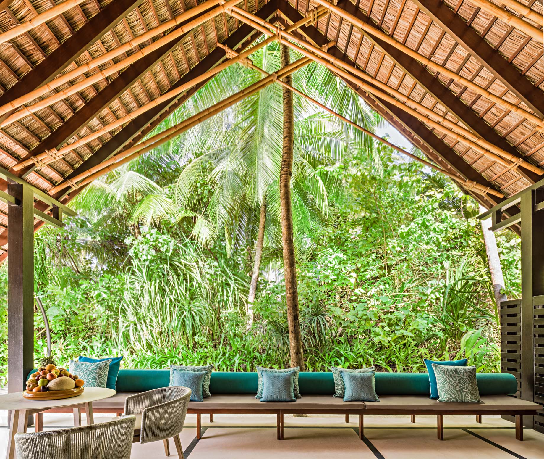 One&Only Reethi Rah Resort – North Male Atoll, Maldives – Grand Beach Villa Lounge