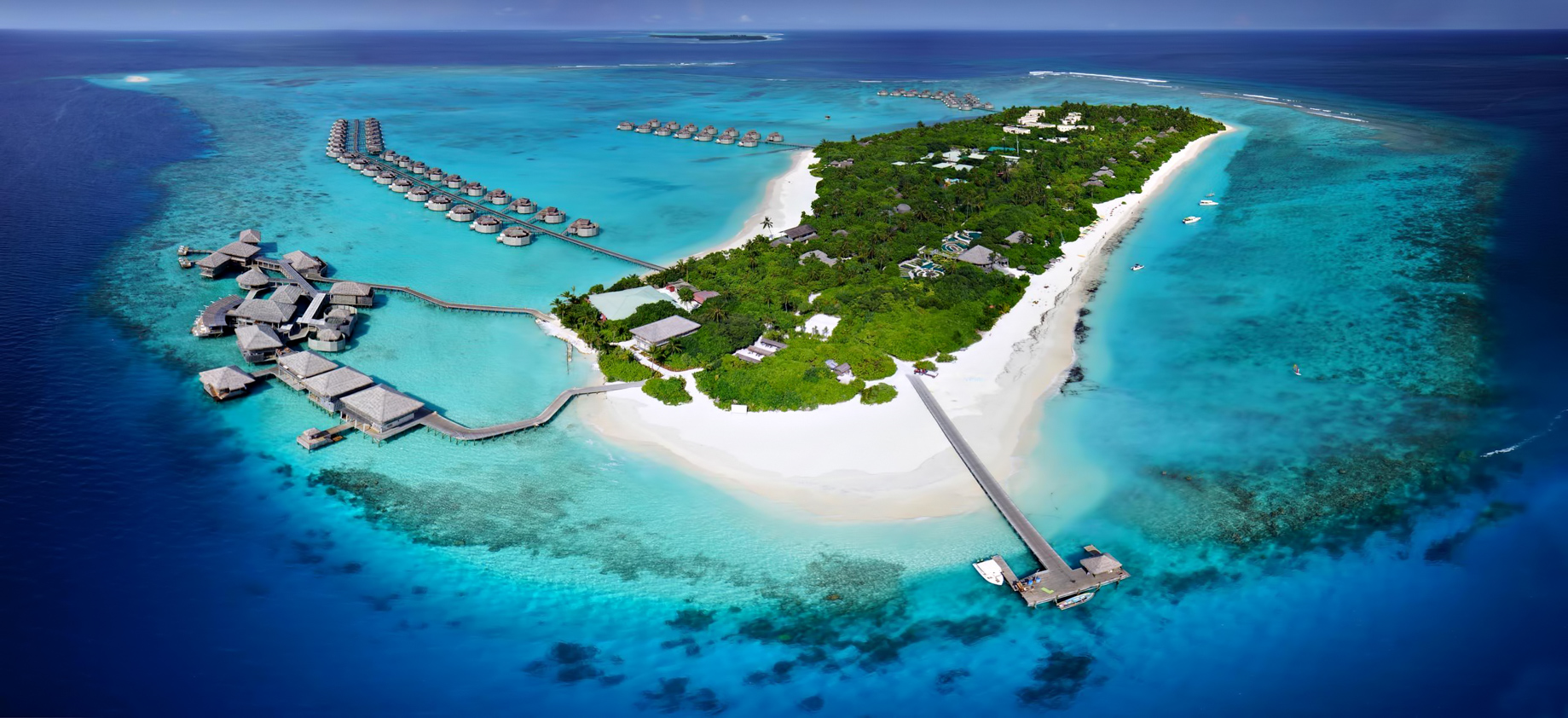 Six Senses Laamu Resort - Laamu Atoll, Maldives - Aerial View
