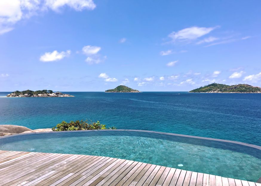 Six Senses Zil Pasyon Resort - Felicite Island, Seychelles - Spa Pool View