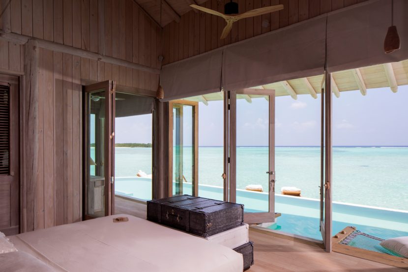 Soneva Jani Resort - Noonu Atoll, Medhufaru, Maldives - 1 Bedroom Water Retreat Villa Bedroom Ocean View