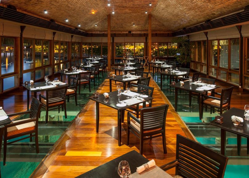 The St. Regis Bora Bora Resort - Bora Bora, French Polynesia - Signature Lagoon Restaurant Interior