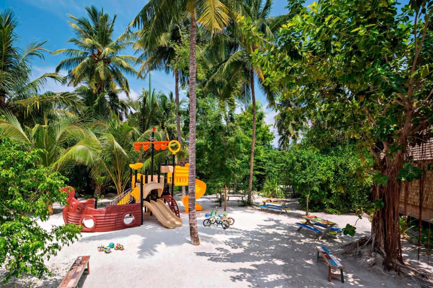 The St. Regis Maldives Vommuli Resort - Dhaalu Atoll, Maldives - Kids Club Outdoor Area