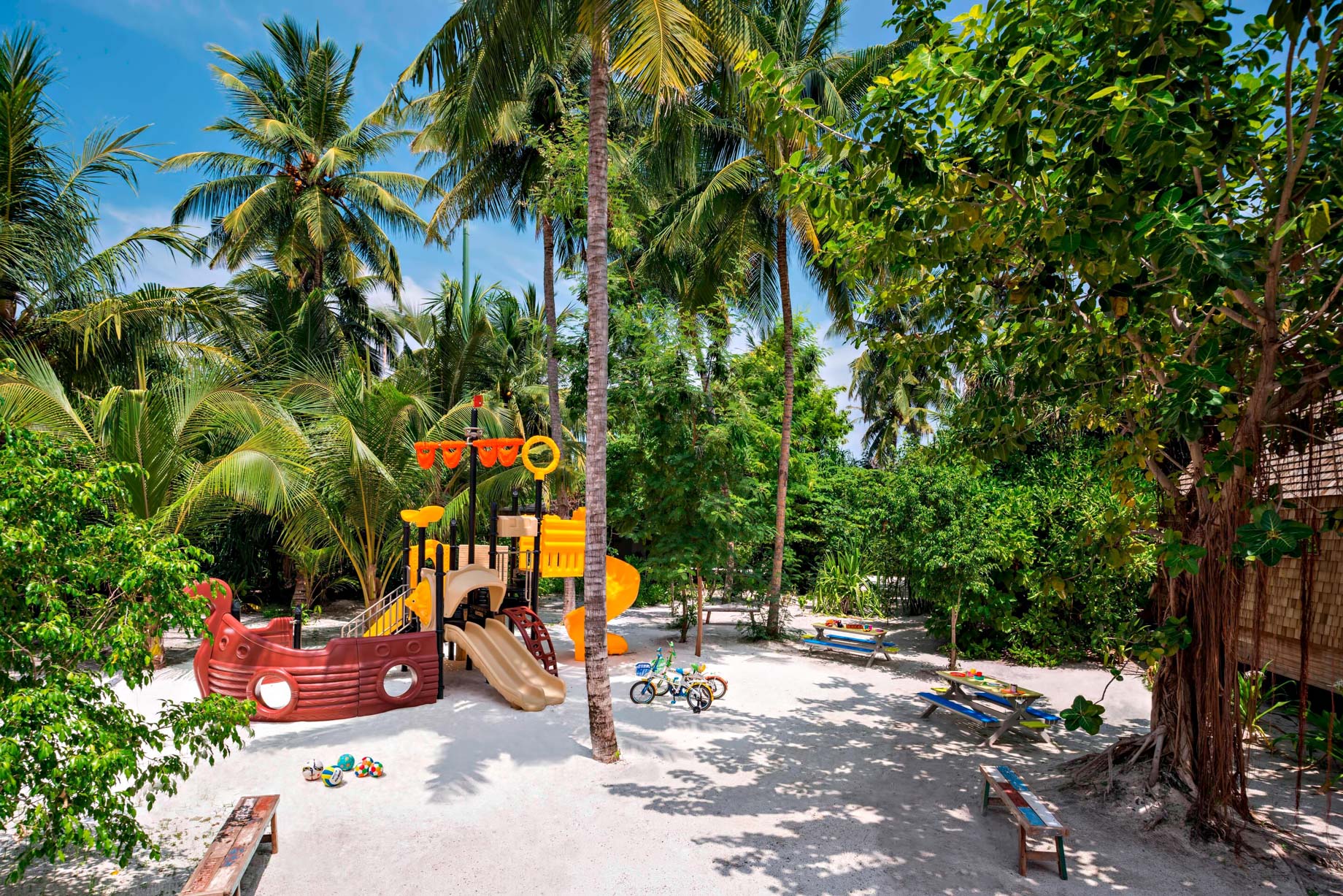 The St. Regis Maldives Vommuli Resort – Dhaalu Atoll, Maldives – Kids Club Outdoor Area
