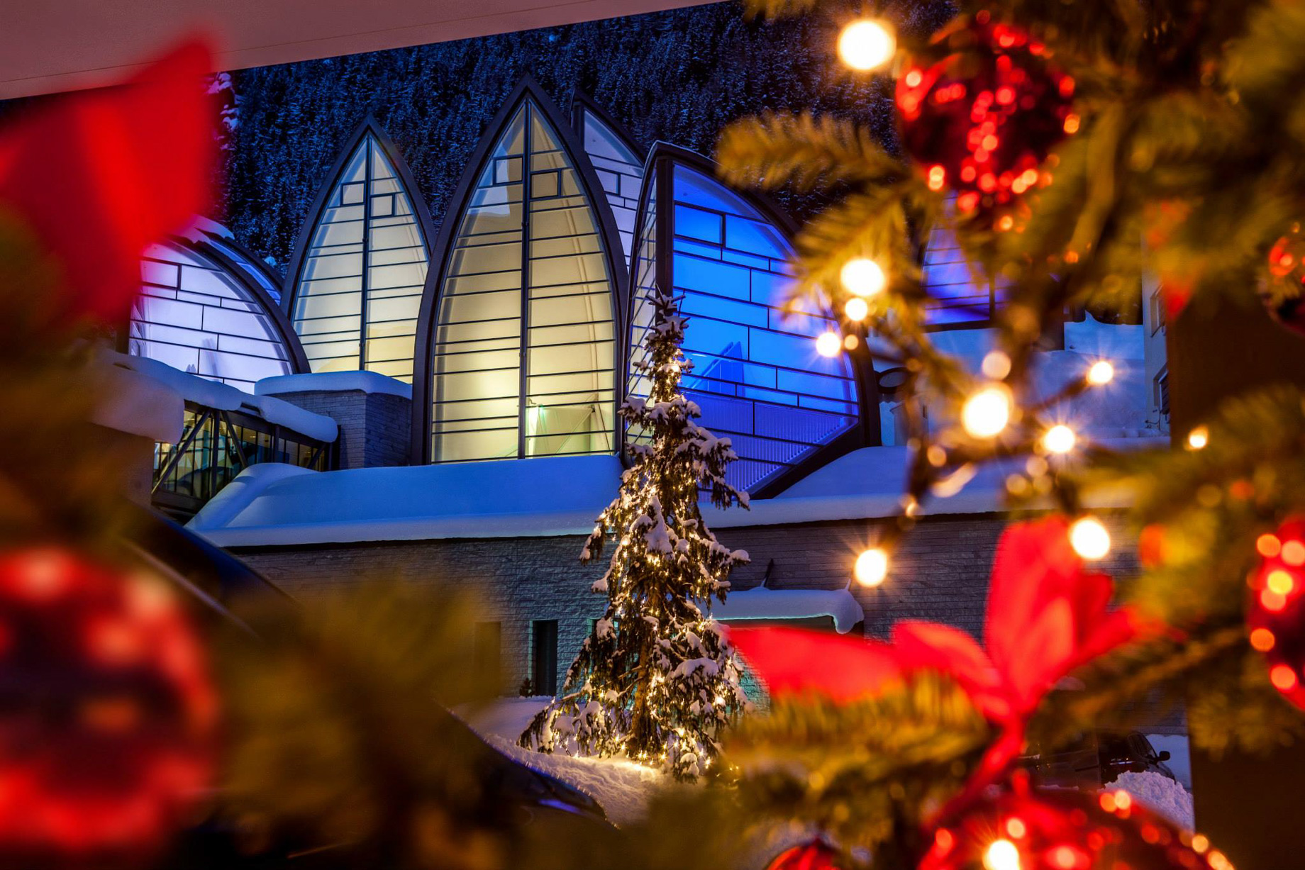 Tschuggen Grand Hotel – Arosa, Switzerland – Winter Holiday View