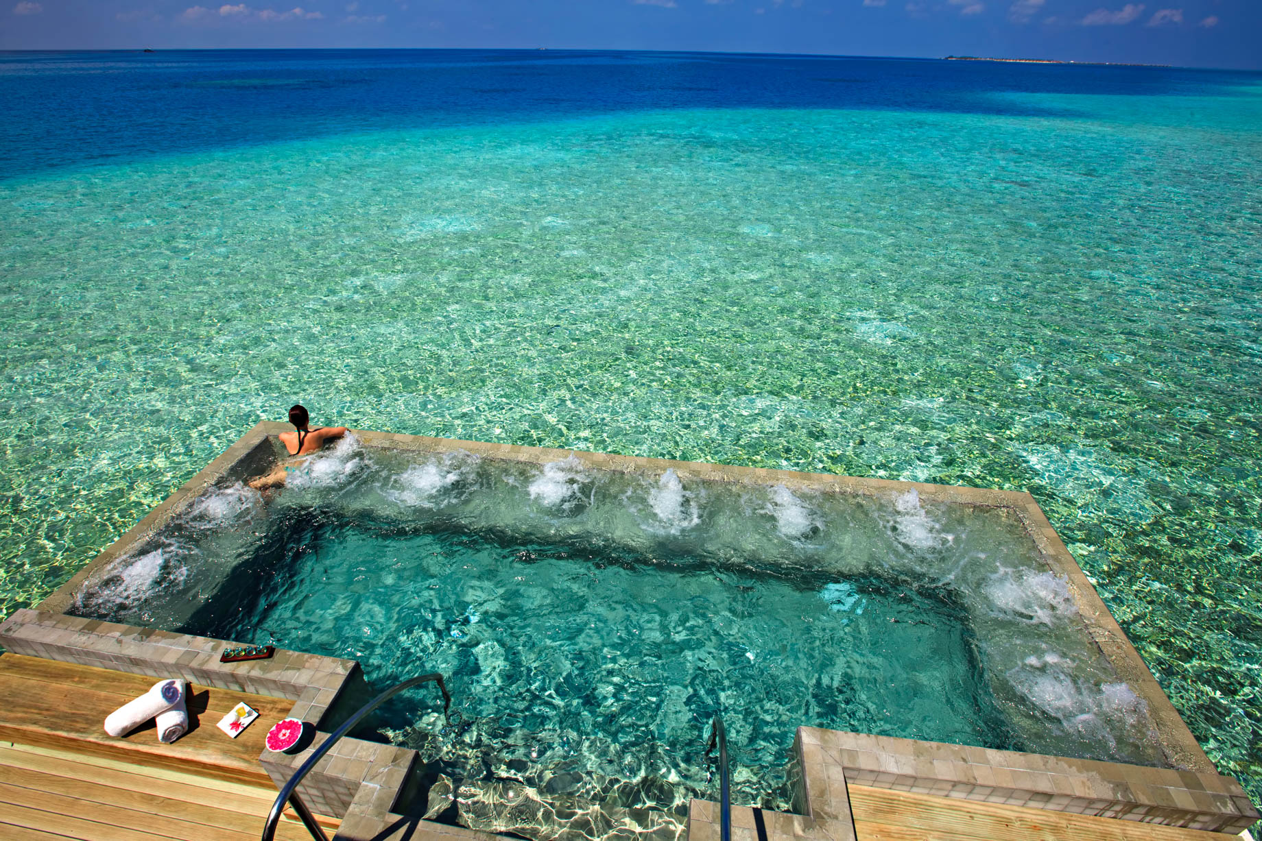 Velassaru Maldives Resort – South Male Atoll, Maldives – Over Water Spa Pool