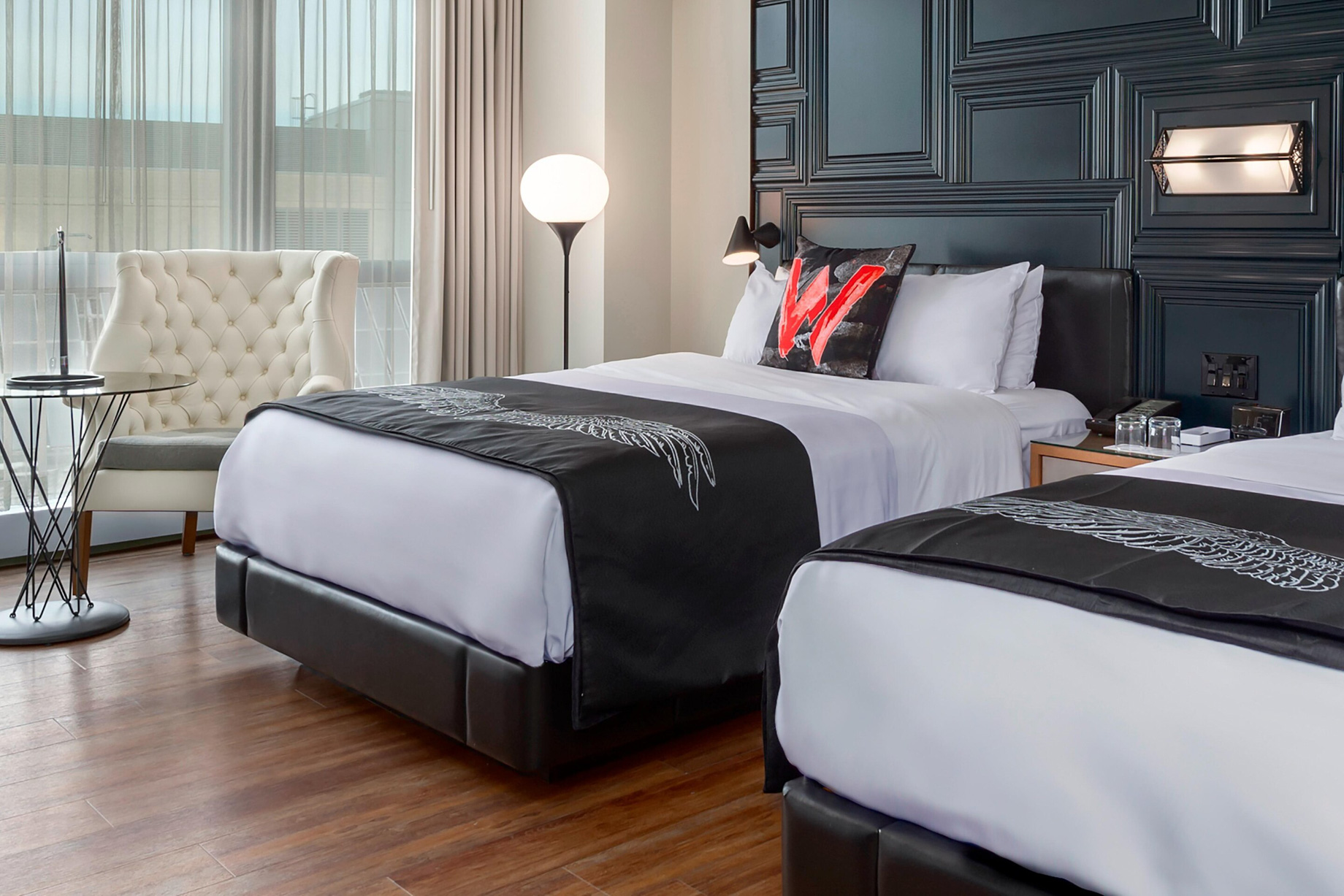 W Boston Hotel - Boston, MA, USA - Spectacular Guest Room Double Beds