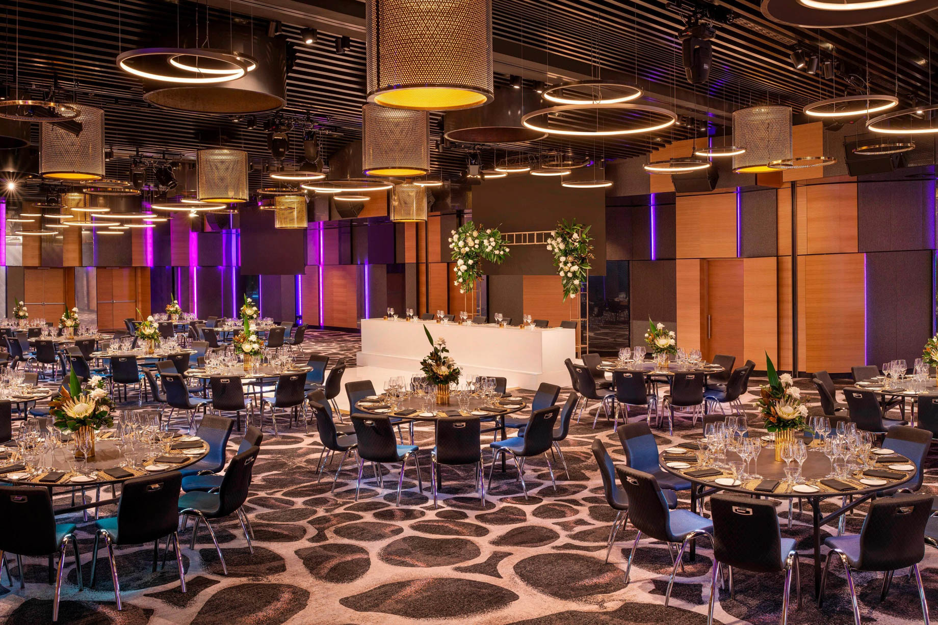 W Brisbane Hotel – Brisbane, Australia – Wedding Hall Reception