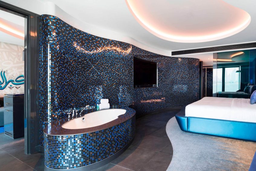 W Dubai The Palm Resort - Dubai, UAE - Mega Suite Single Room