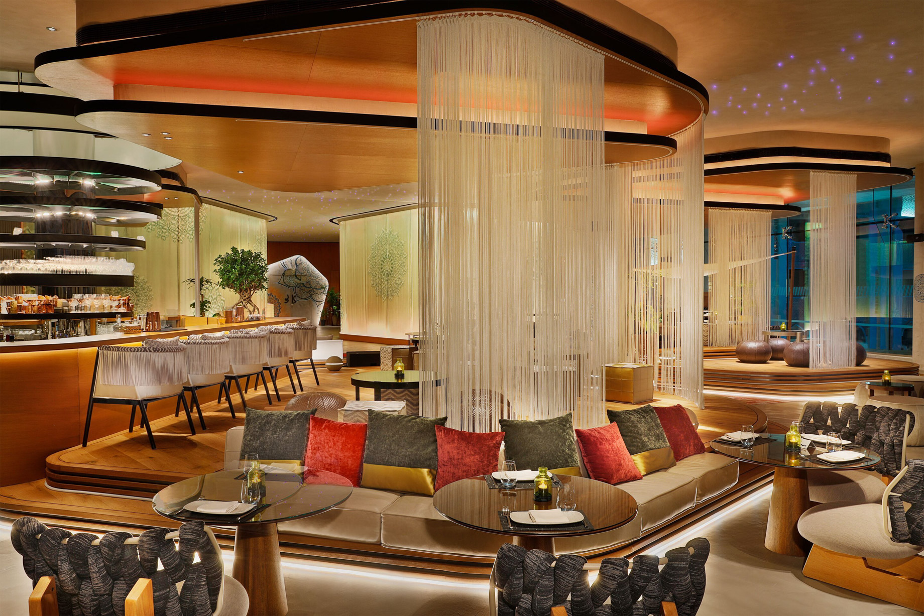 W Muscat Resort – Muscat, Oman – Siddharta Lounge by Buddha Bar Decor