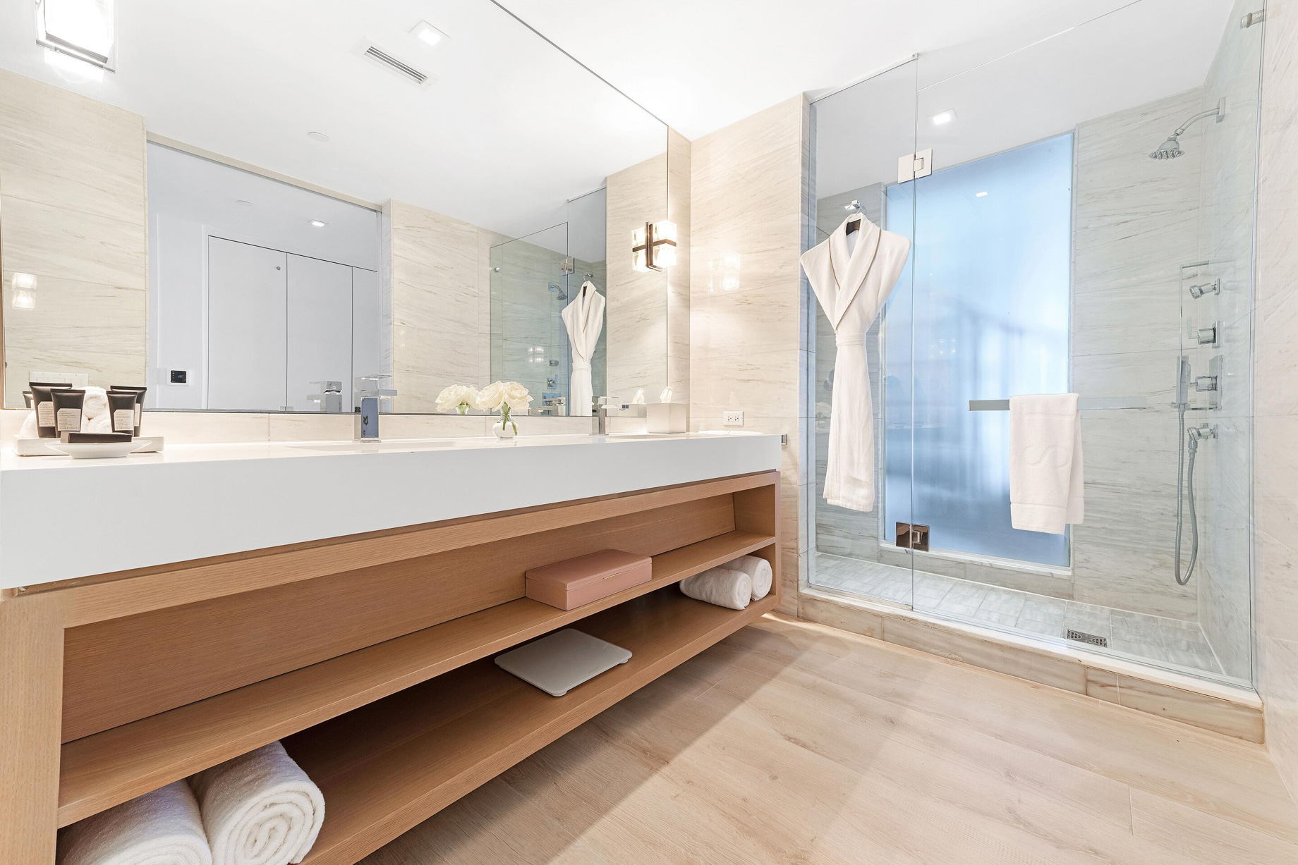 W South Beach Hotel - Miami Beach, FL, USA - Mega Bi Level Suite Bathroom