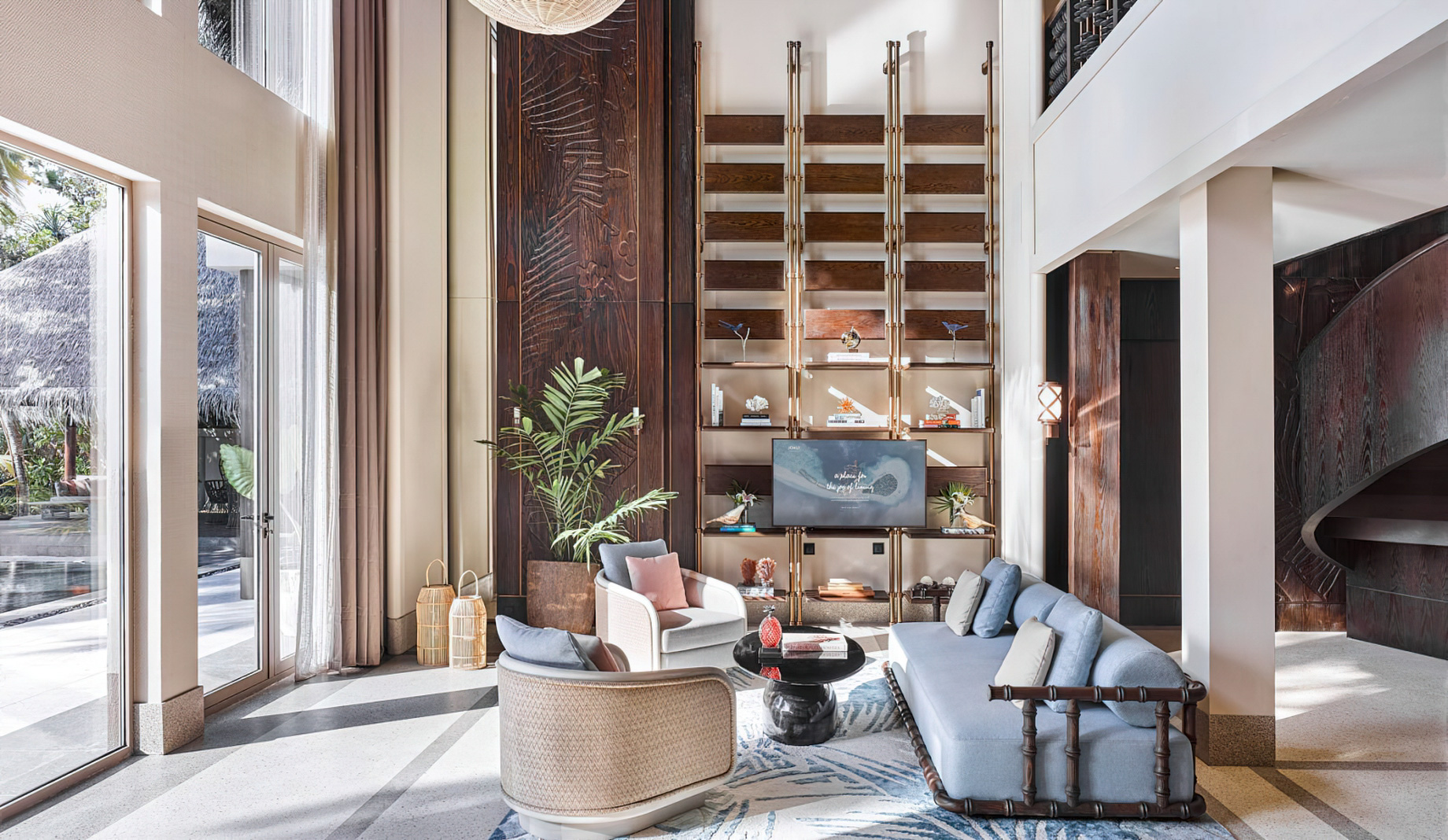 JOALI Maldives Resort - Muravandhoo Island, Maldives - Luxury Villa Living Room