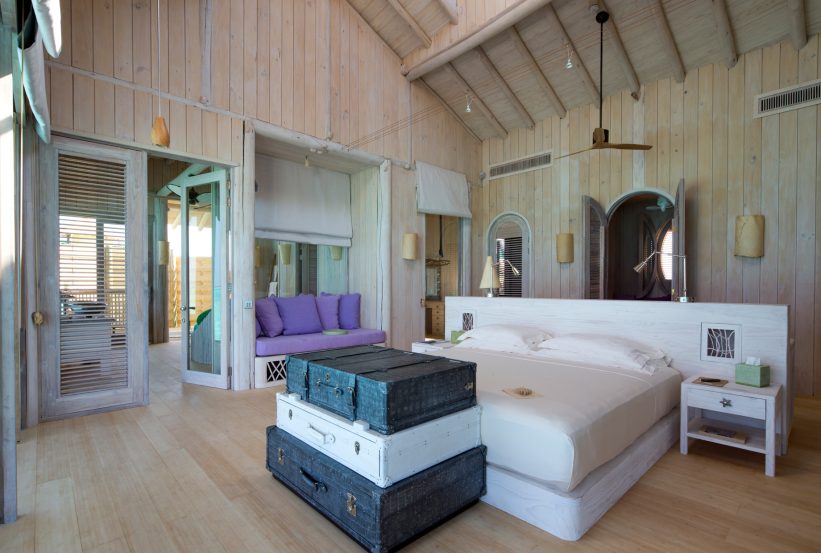 Soneva Jani Resort - Noonu Atoll, Medhufaru, Maldives - 1 Bedroom Water Retreat Villa Bedroom
