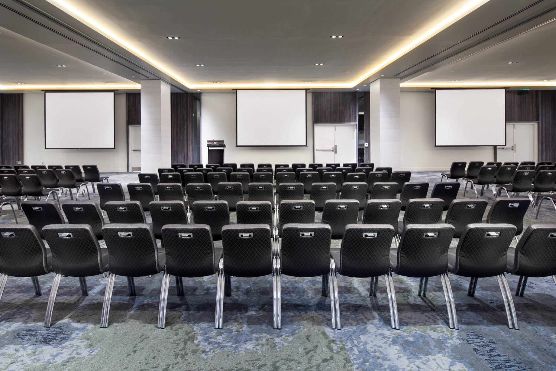 W Fort Lauderdale Hotel - Fort Lauderdale, FL, USA - Mingle Meeting Room Theater Setup