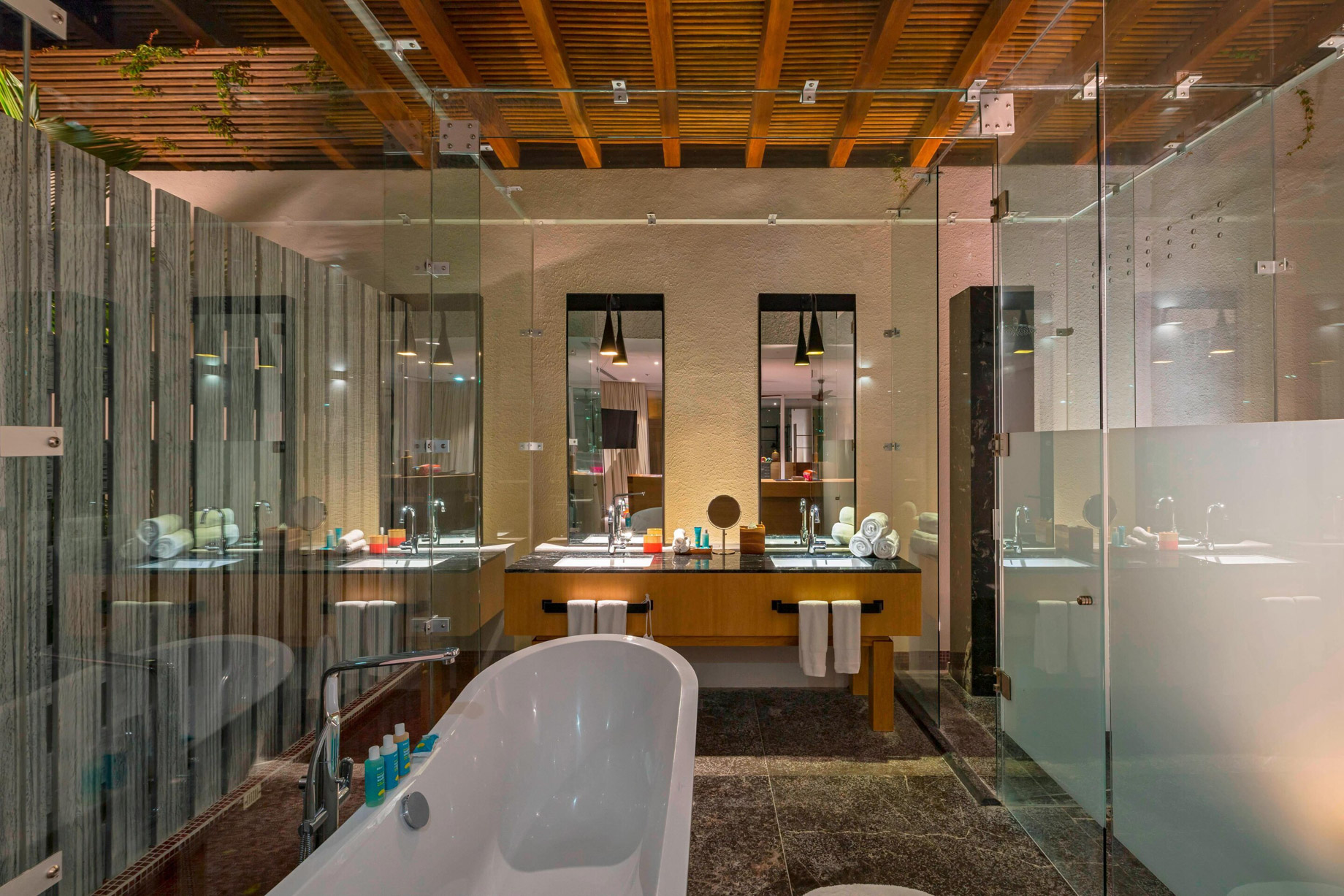 W Punta de Mita Resort - Punta De Mita, Mexico - E WOW Suite Bathroom