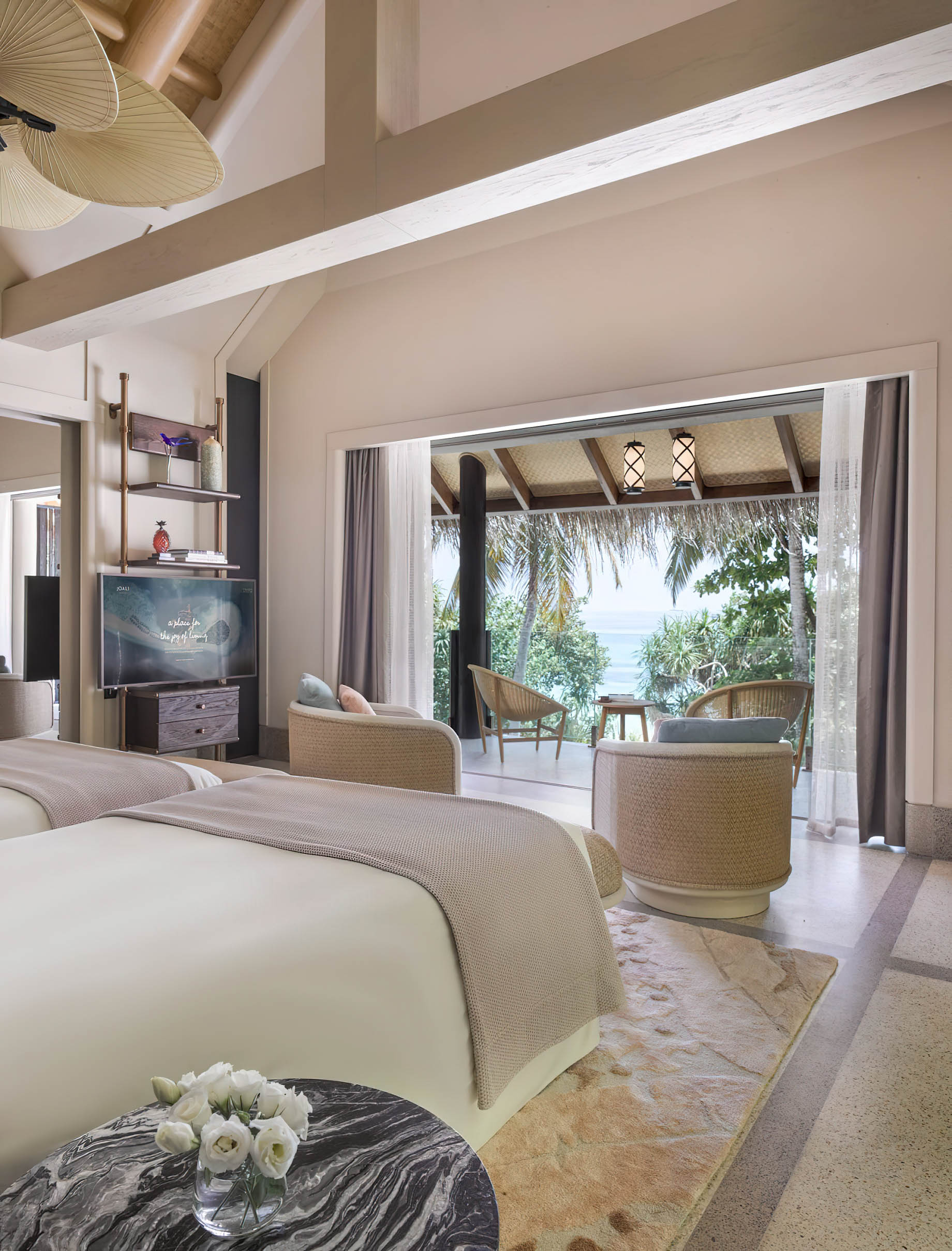 JOALI Maldives Resort – Muravandhoo Island, Maldives – Luxury Villa Bedroom View