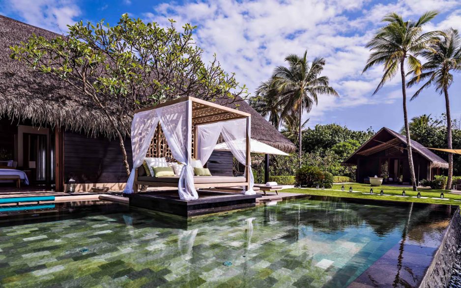One&Only Reethi Rah Resort - North Male Atoll, Maldives - Grand Beach Villa Outdoor Pools