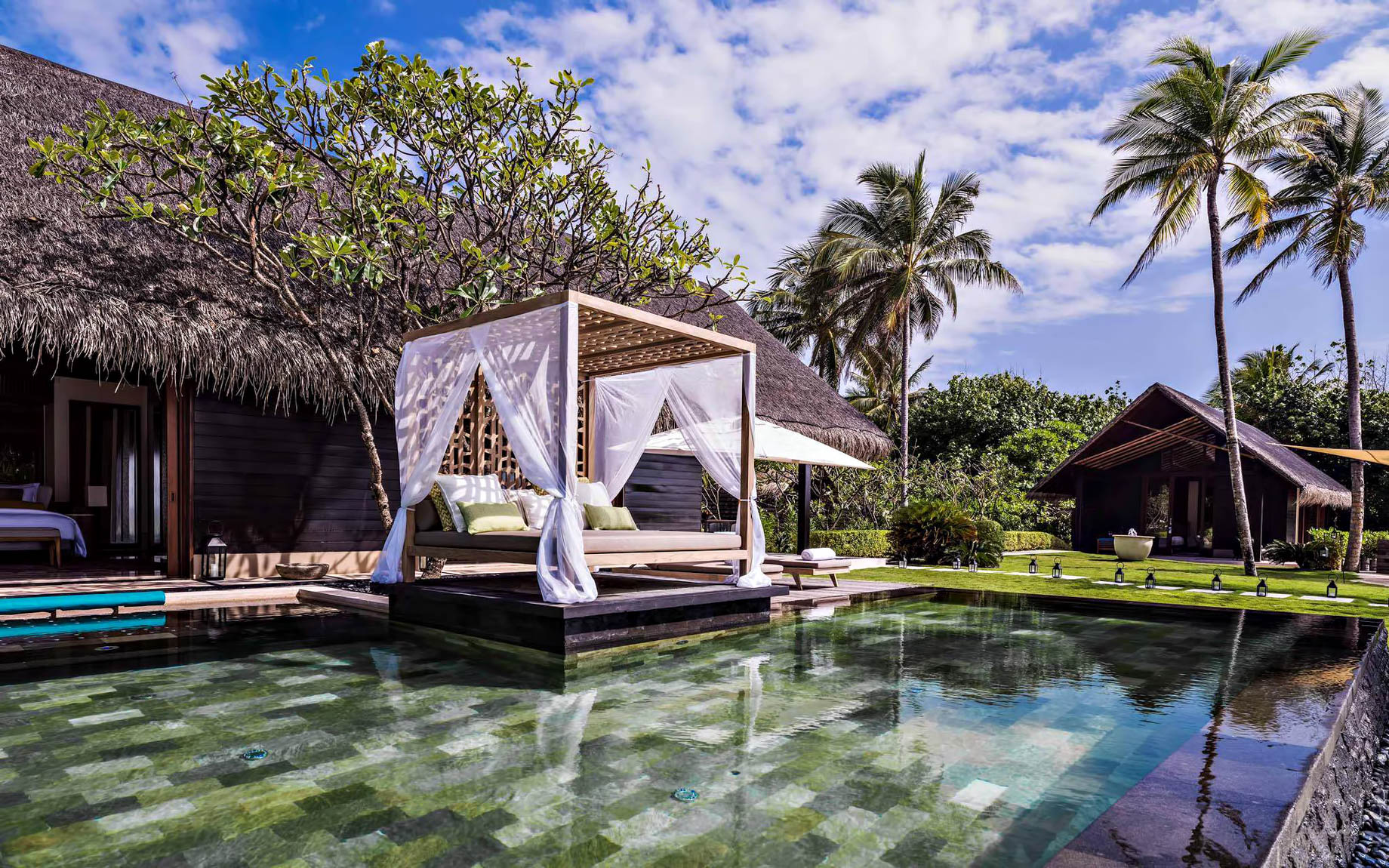 One&Only Reethi Rah Resort – North Male Atoll, Maldives – Grand Beach Villa Outdoor Pools