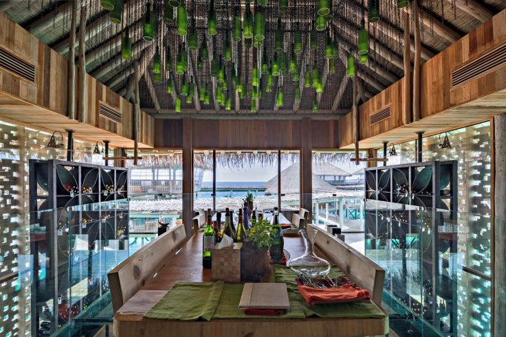 Six Senses Laamu Resort - Laamu Atoll, Maldives - Altitude Wine Cellar