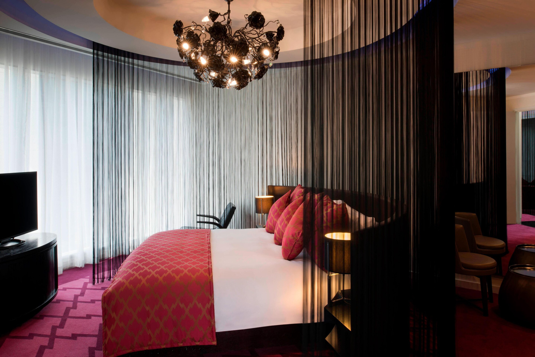 W Doha Hotel - Doha, Qatar - WOW Suite Bedroom