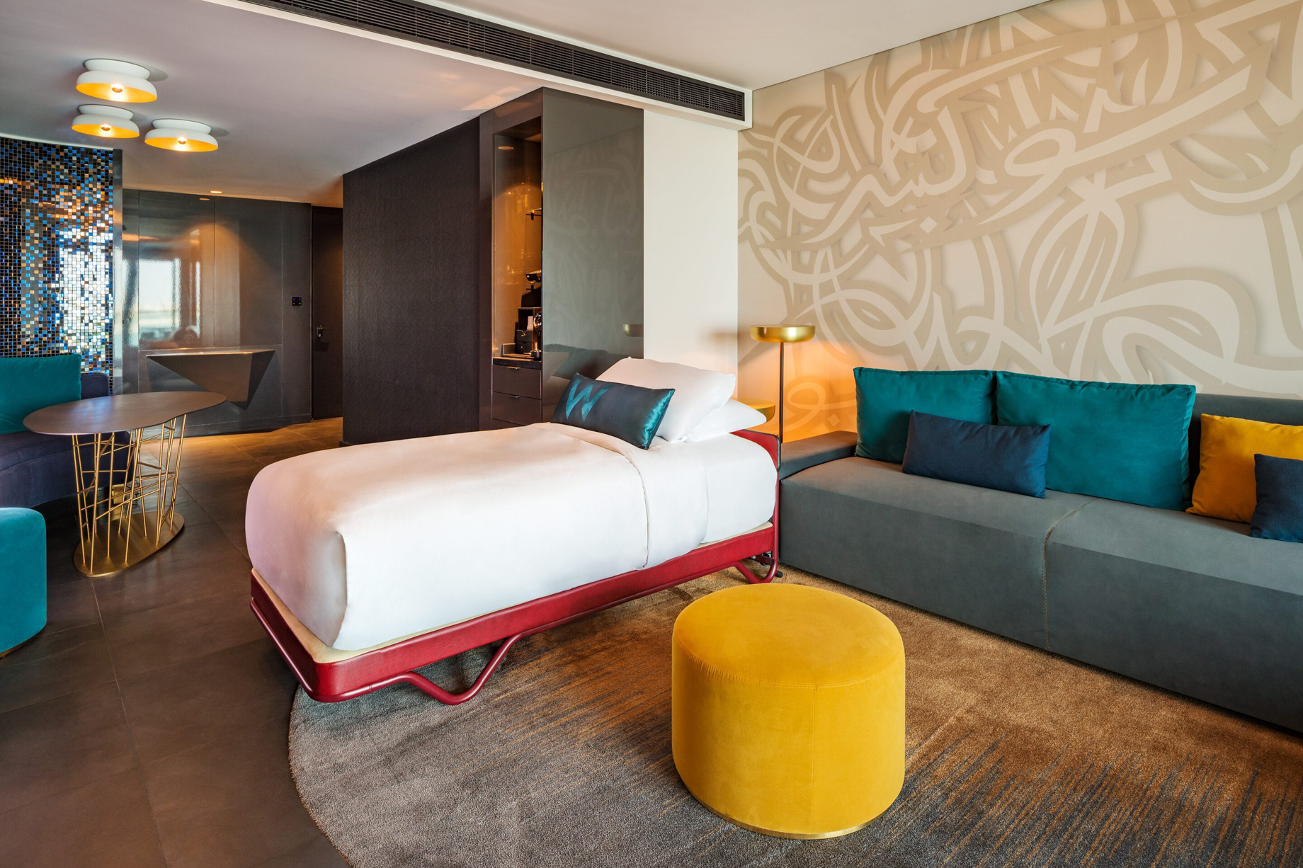 W Dubai The Palm Resort – Dubai, UAE – Rollaway Bed For Suites