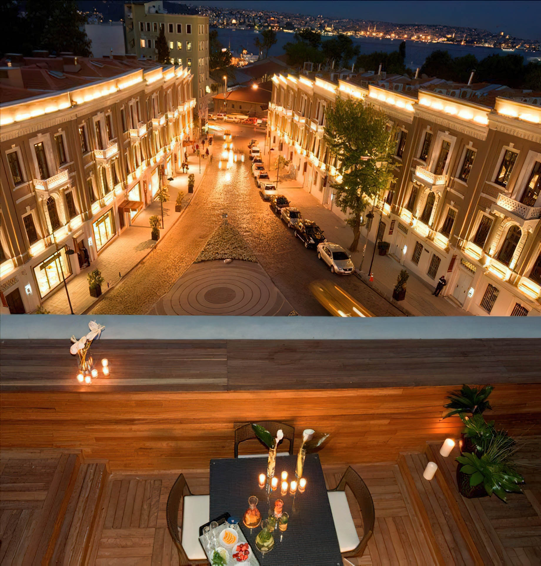 W Istanbul Hotel – Istanbul, Turkey – Night View