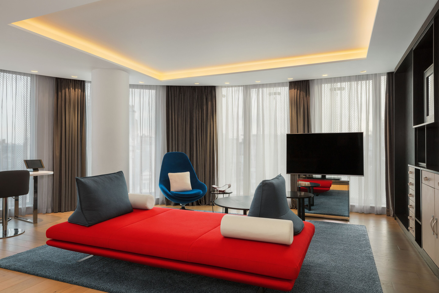 W London Hotel – London, United Kingdom – Supreme WOW Suite Living Room