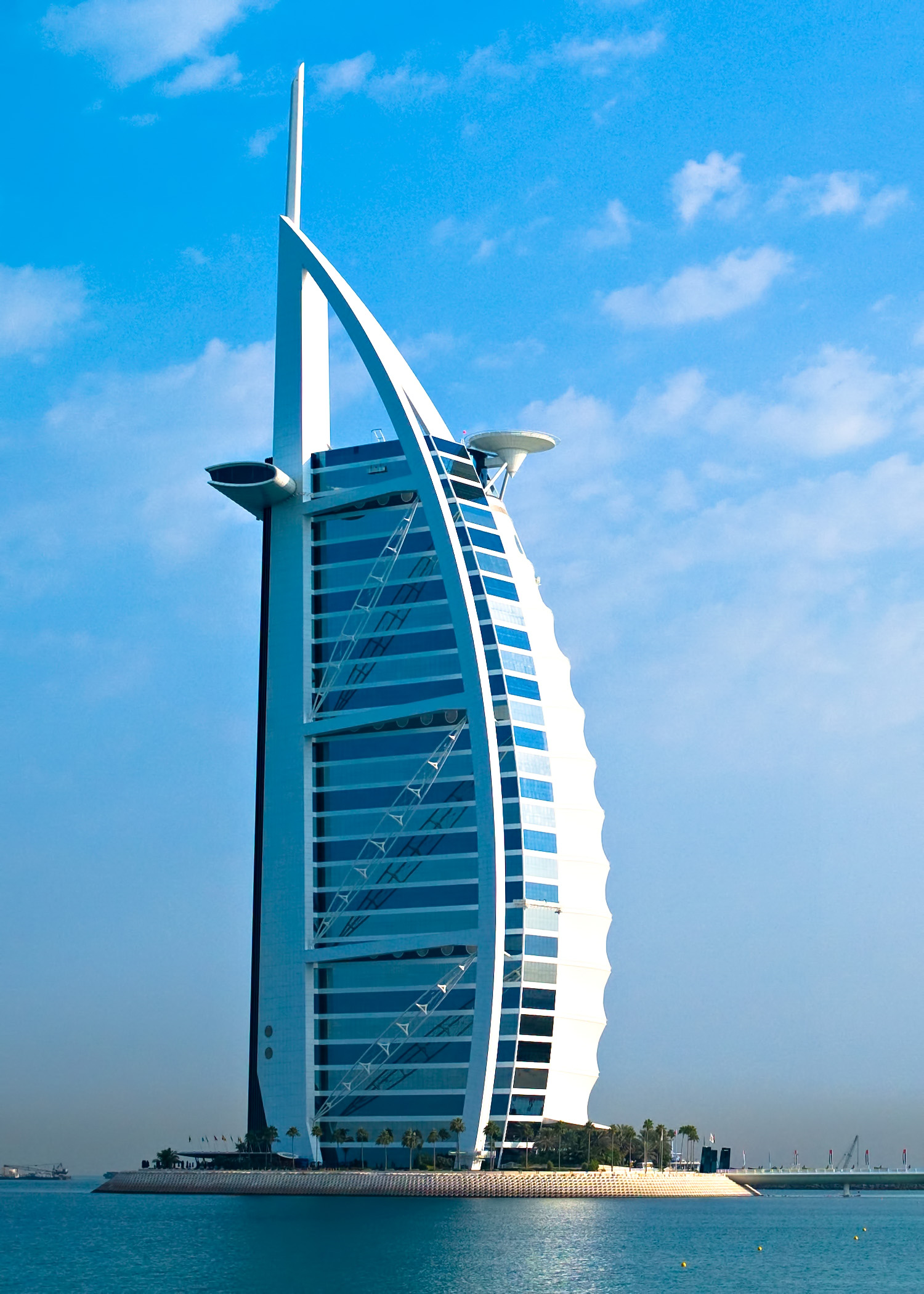 Burj Al Arab Jumeirah Hotel – Dubai, UAE – Tower View