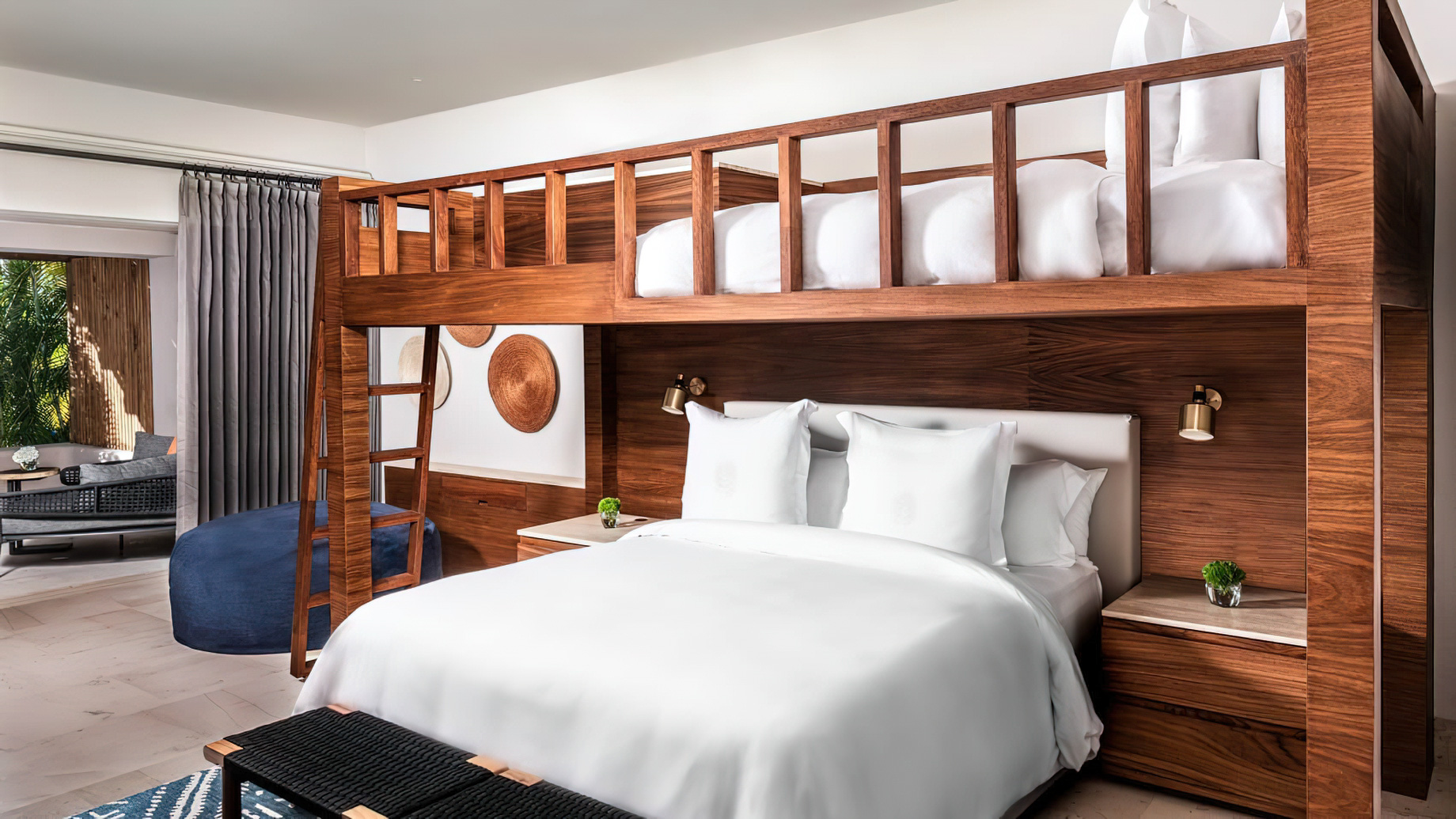 Four Seasons Resort Punta Mita - Nayarit, Mexico - Family Casita Bedroom