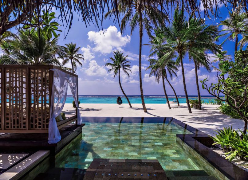 One&Only Reethi Rah Resort - North Male Atoll, Maldives - Grand Beach Villa Oceanfront Pool