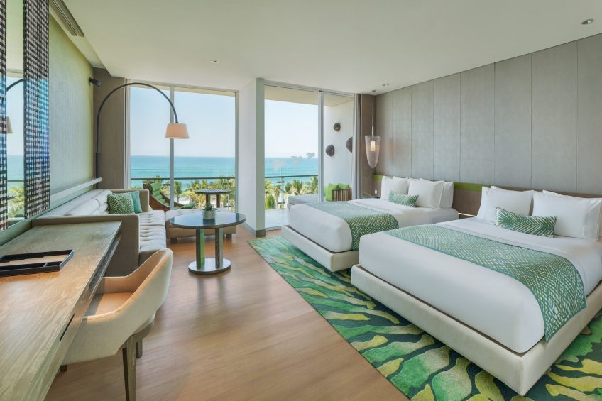 W Bali Seminyak Resort - Seminyak, Indonesia - Spectacular Ocean Facing Escape Guest Room Twin
