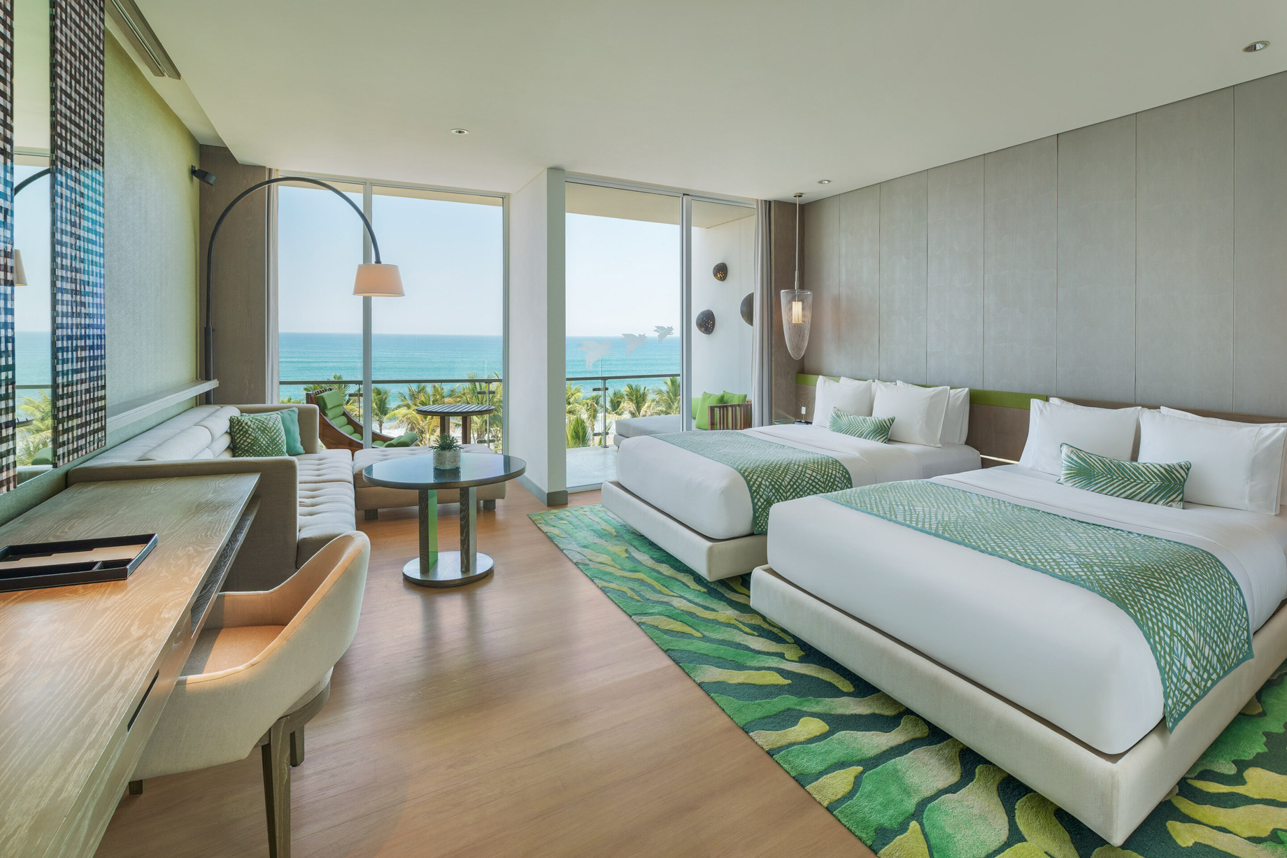 W Bali Seminyak Resort – Seminyak, Indonesia – Spectacular Ocean Facing Escape Guest Room Twin
