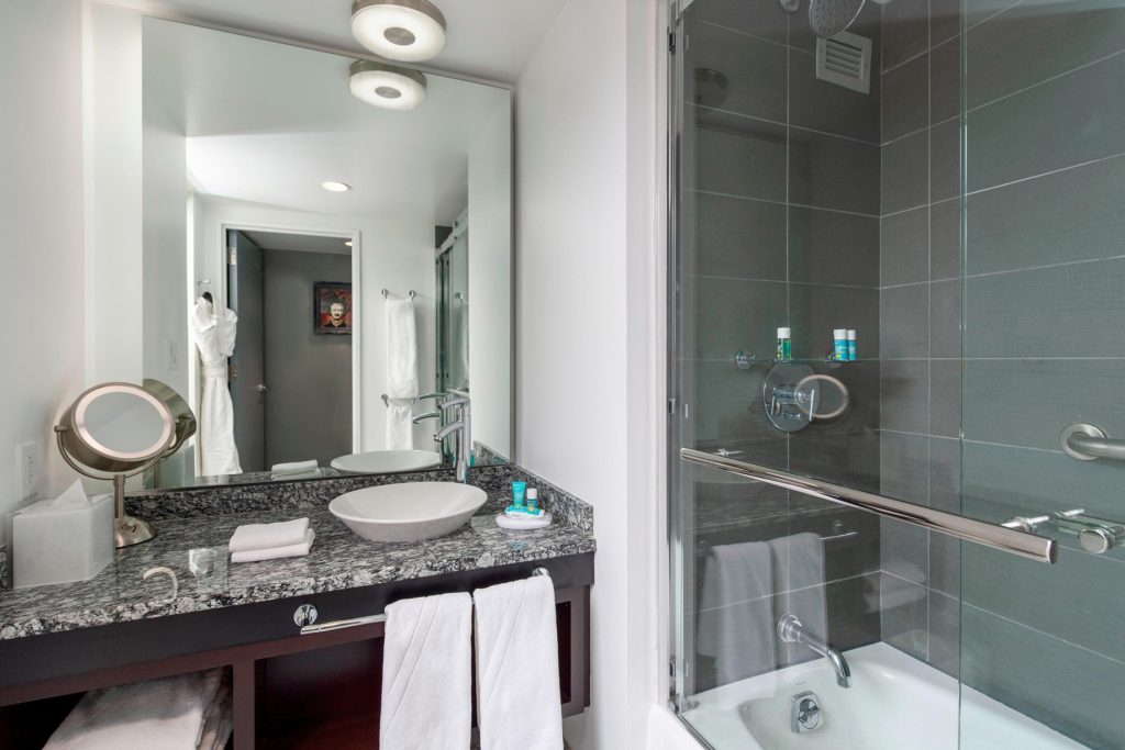 W Boston Hotel - Boston, MA, USA - Wonderful Guest Room Bathroom Vanity