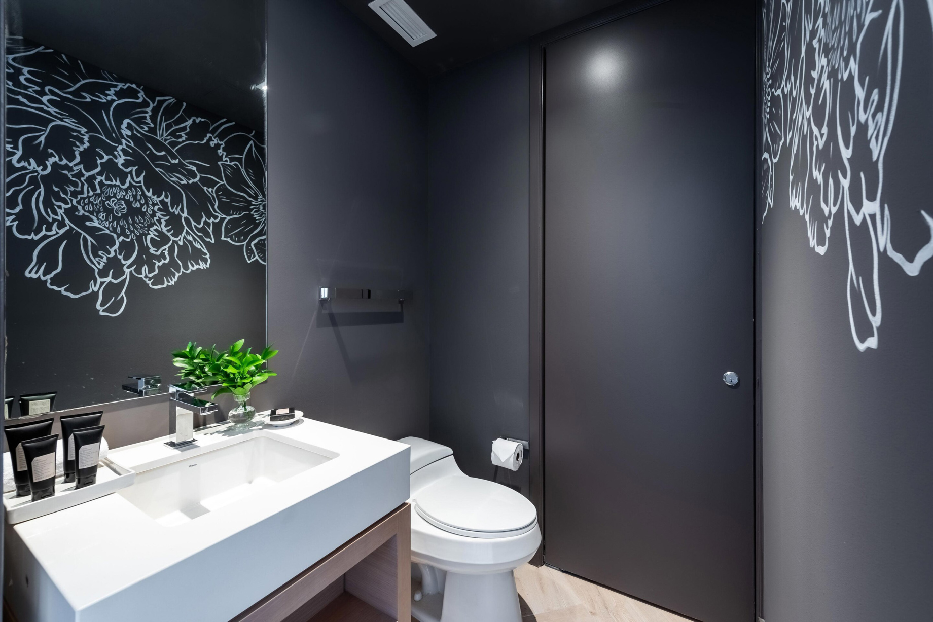 W South Beach Hotel - Miami Beach, FL, USA - Oasis Suite Bathroom Decor