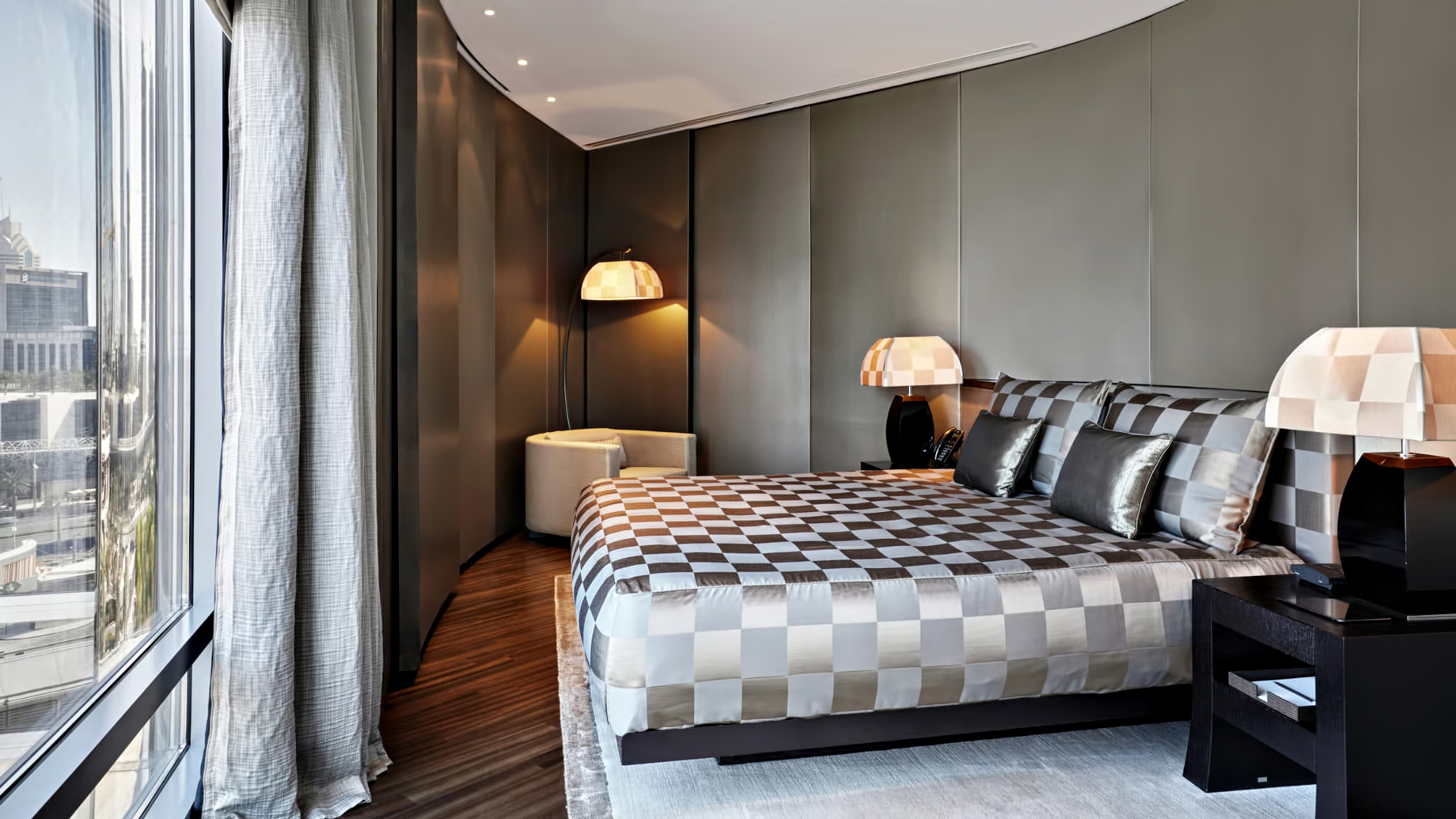 Armani Hotel Dubai – Burj Khalifa, Dubai, UAE – Armani Executive Suite Bedroom