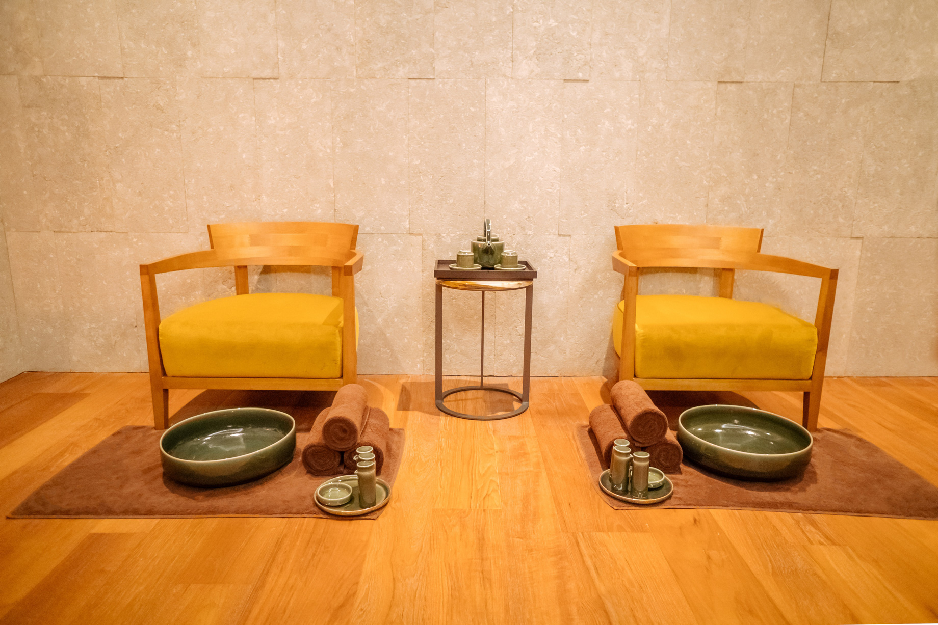 Bvlgari Hotel Beijing – Beijing, China – The Spa Seating