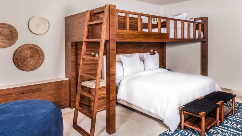 Four Seasons Resort Punta Mita - Nayarit, Mexico - Family Casita Bedroom Bunk Bed